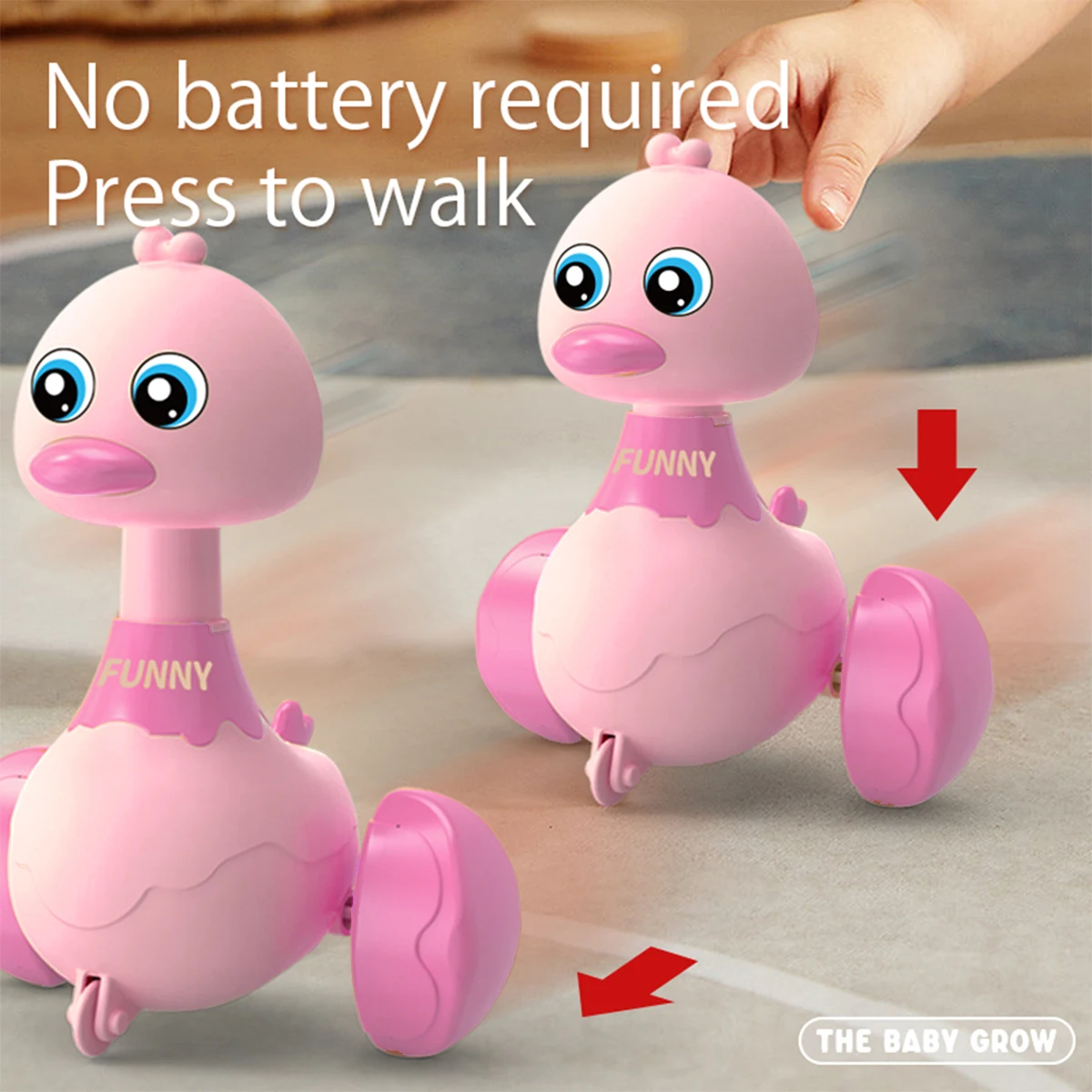 Cartoon Duck Press Vehicle 2