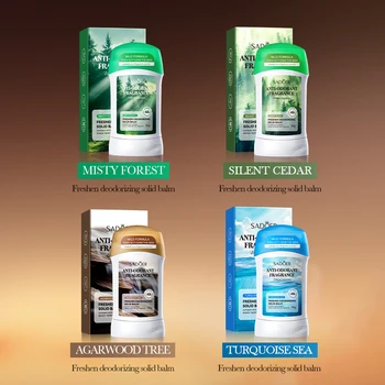 50g of Fresh Deodorant Solid Cream, Multiple Packaging Options, for Daily Use, Effectively Controls Underarm and Body Odor, Gentle Skin Care Formula, Suitable for Both Men and Women, Suitable for All Skin Types 1