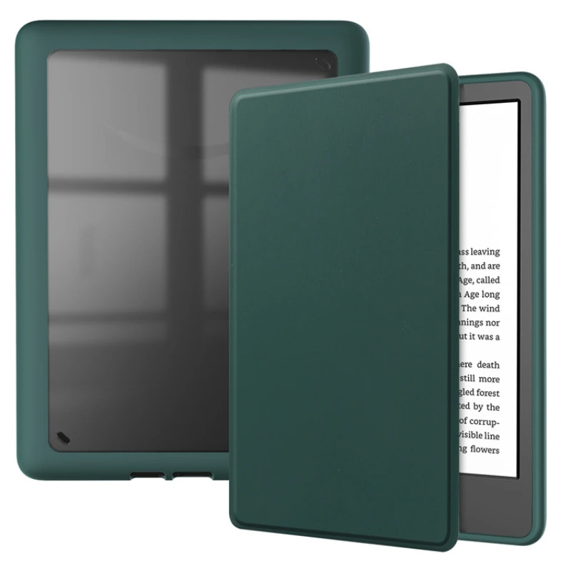 For kindle paperwhite 11th generation case Transparent Back Cover funda