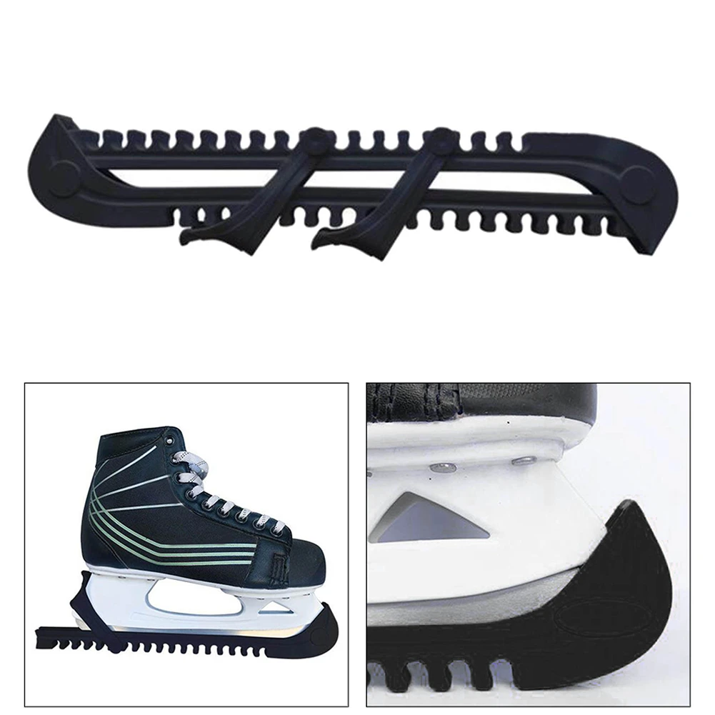 Plastic Ice Blade Cover Non Slip Universal Blade Walking Covers Protection with Drain Hole Shoes