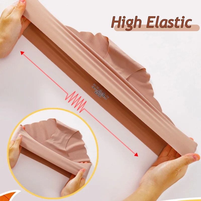 Ice Silk Seamless Panties 4PCS Set Women'...