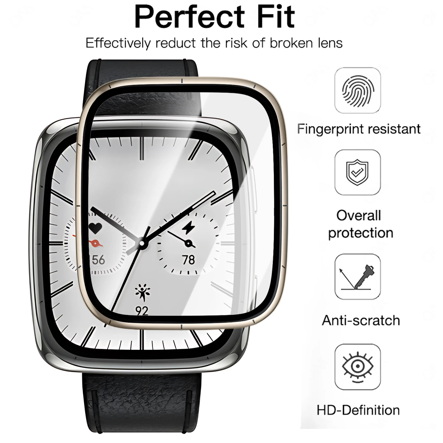 فيلم ساعة منحني ثلاثي الأبعاد لساعة Amazfit Active...