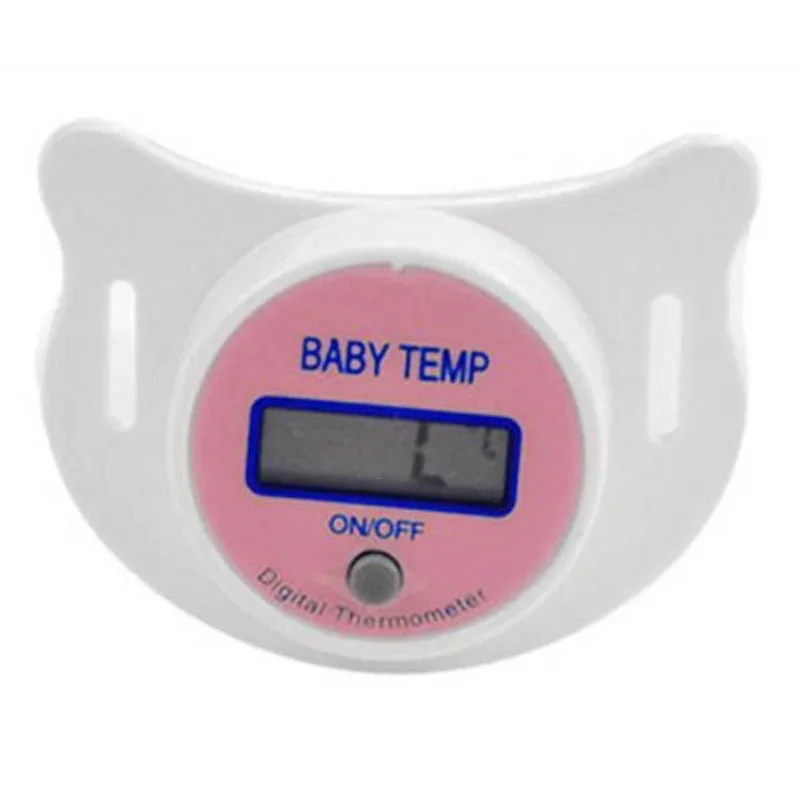 Baby Practical Digital Temperature Pacifier LCD Nipple Kitchen Thermometer Mouth Alarm Gadgets Digital Thermometer images - 6