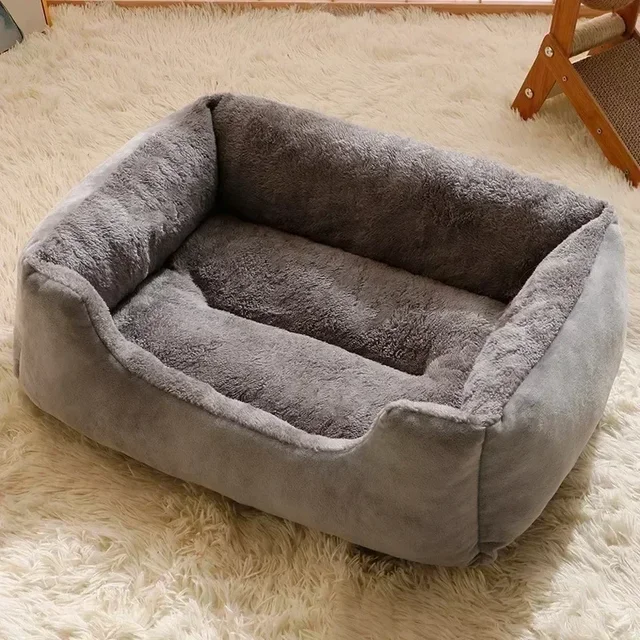 Bed For Cat Pet Products Cushions Kitten Good Comfortable Dog House Supplies Things Accessory Basket Warm House Beds For Winter 5