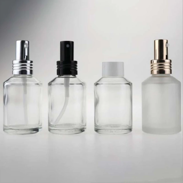 30/50/100ml Perfume Bottle Clear Glass Refillable Mist Spray Atomizer  Liquid Empty Cosmetic Container Alcohol Dispenser Travel - AliExpress