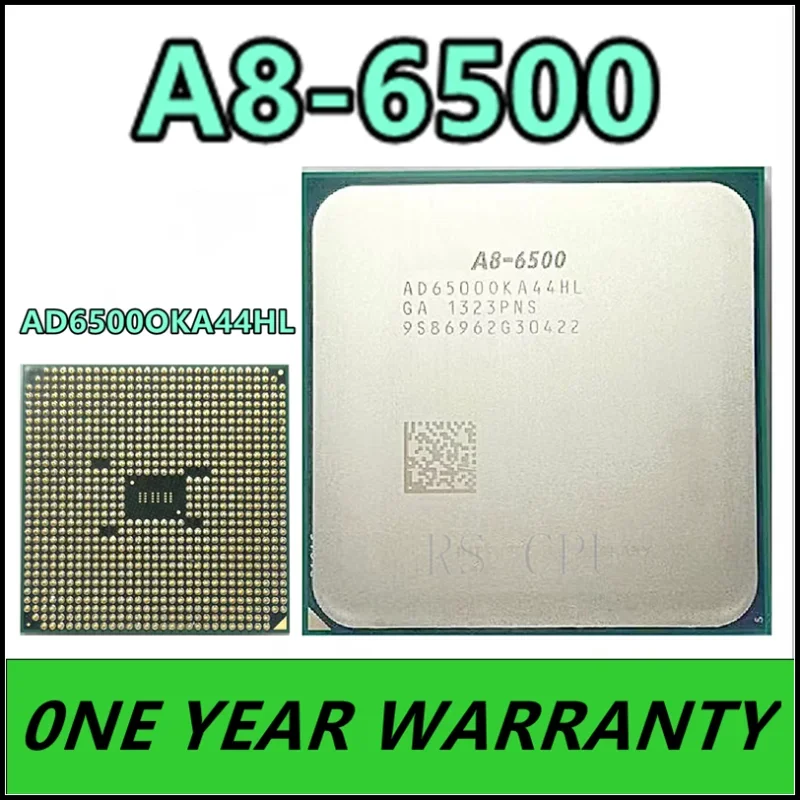 

A8 6500 A8-6500 A8 6500k CPU AD6500OKA44HL 3,50 GHz (4,1 GHz Turbo) / AD650BOKA44HL Socket FM2