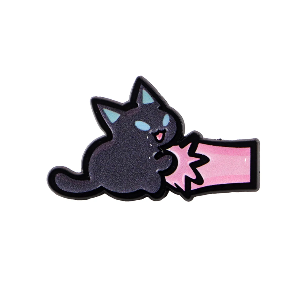 Charming Cat Enamel Pin Brooch – Stylish Metal Lapel Accessory and Gift