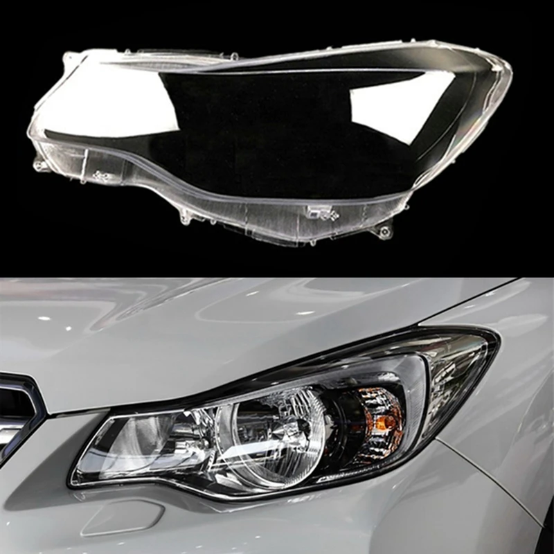 

1 Pcs Front Headlight Lamp Shade Transparent Lamp Shade For Subaru XV 2012 2013 2014 2015 2016 Left