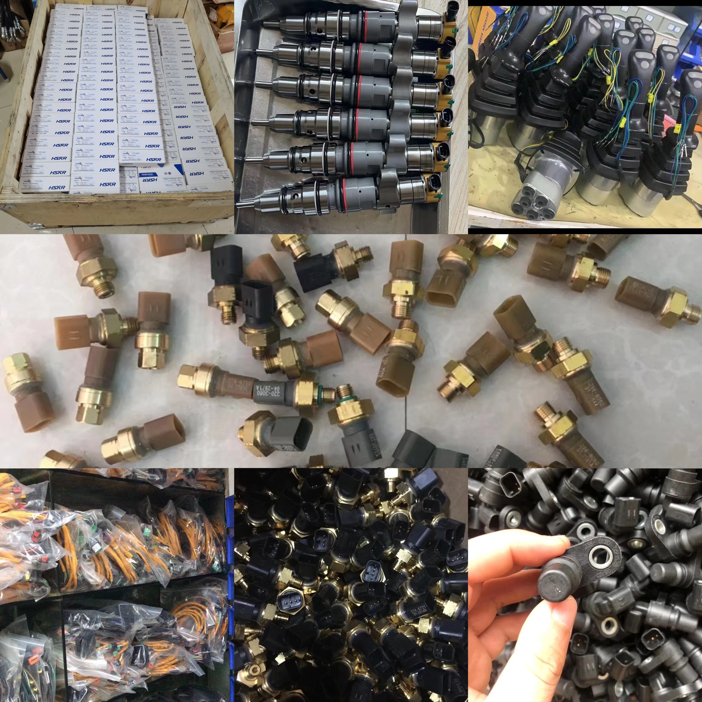 NEW Unloading valve E307D Relief Valve for CATerpillar Excavator Hydrualic Motor Parts HSKOR good quality