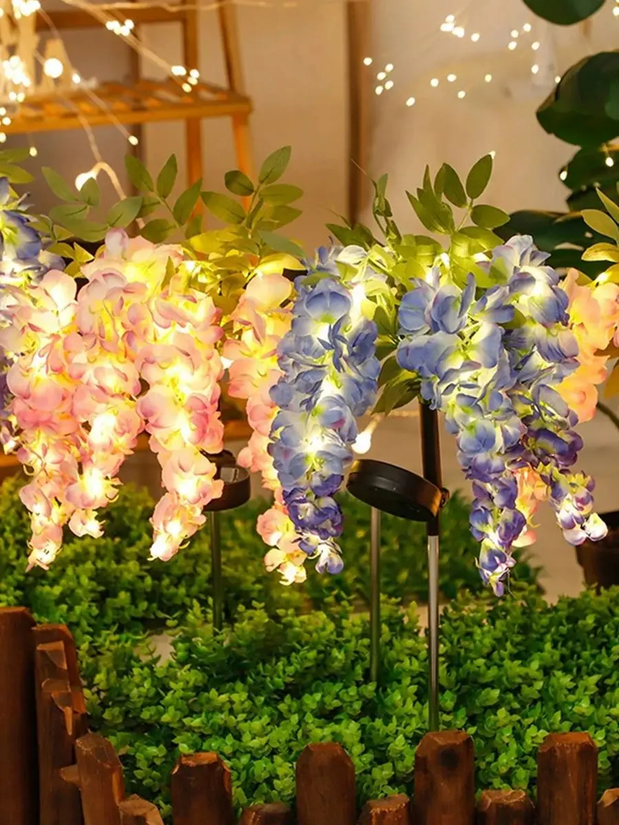 Solar wisteria garden lights outdoor decoration