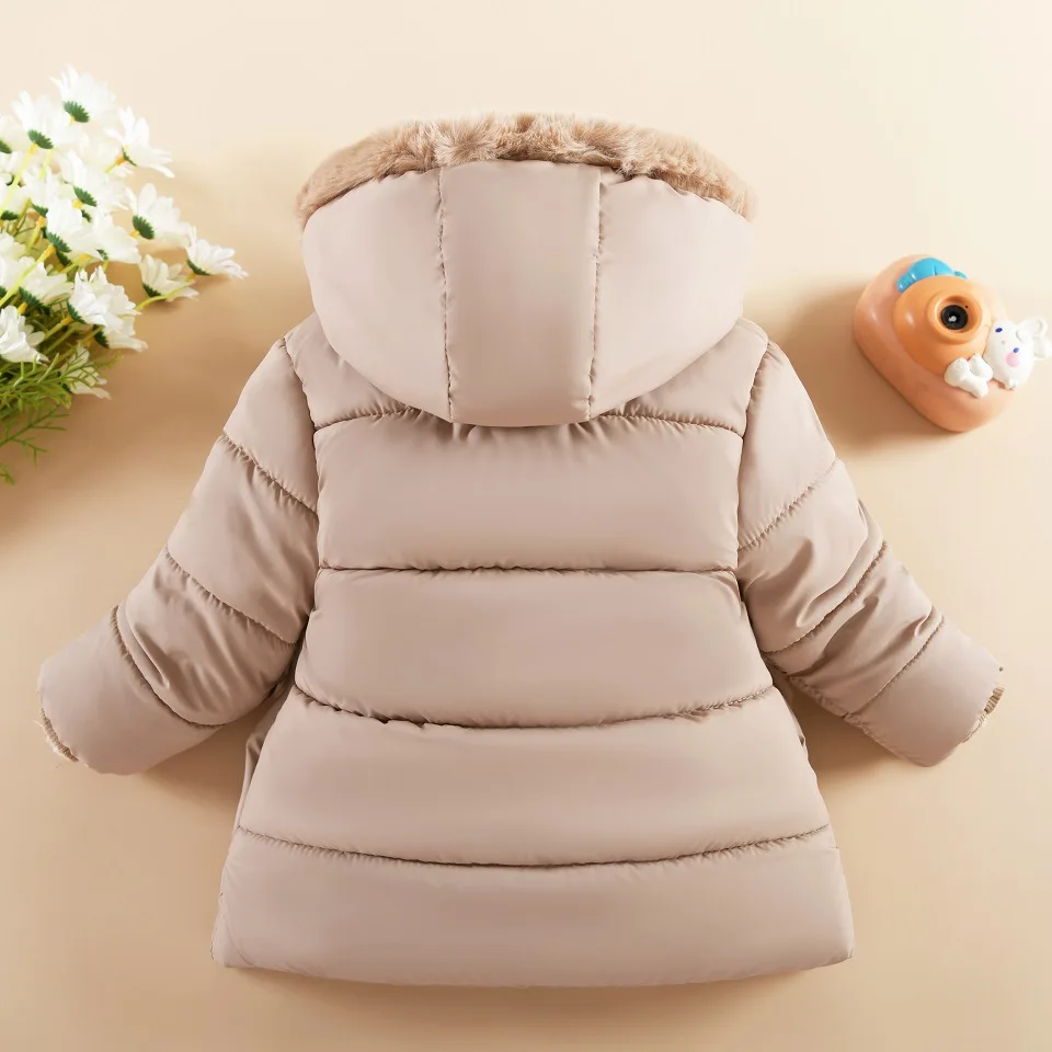 Girls Fur Collar Winter Jacket 6