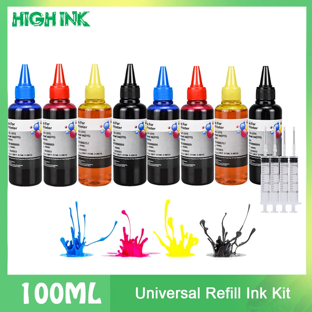 para hp 301 302 304 305 xl Cartucho de Tinta de Impressora Deskjet 2540 2050 2510 2620 2630 2632 5030 5020 3720 3730 Kit de Recarga de Tinta Corante - Imagem 3