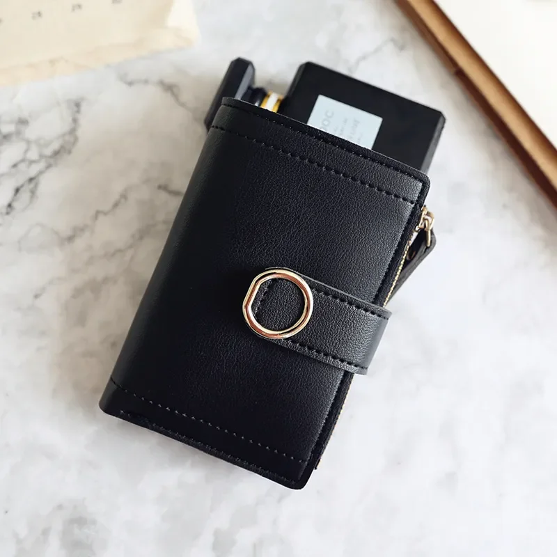 Women Wallets Small Fashion Brand Leather Purse Women Ladies Card Bag For Women 2023 Clutch Women Female Purse Money Clip Wallet