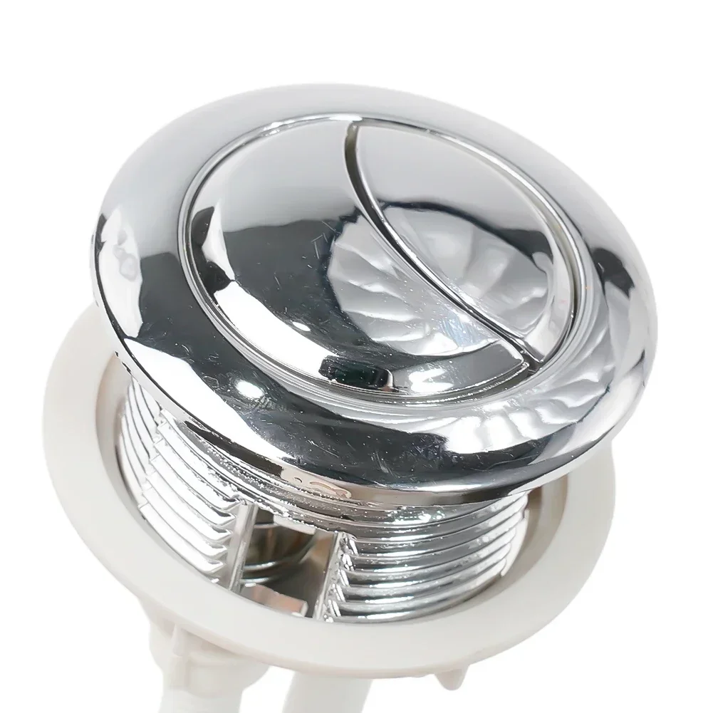 Round Toilet Push Button Loo Water Saving Water Tank Double Crescent 38/48/58mm Universal WC Dual Push Flush Home push button switch toilet flush button