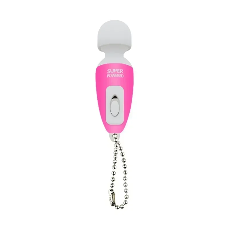 Portable Mini Massage Electronic Key-Chain Ring portable massager Full Body Massager Bath Accessories vibrate
