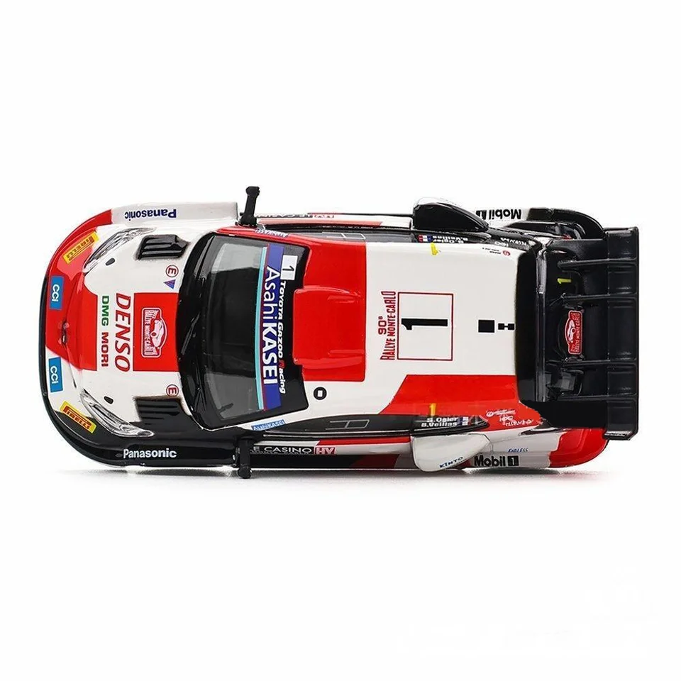 In Stock Bburago 1:43 Toyota Gr Yaris Rally 1 Hybrid Acrylic