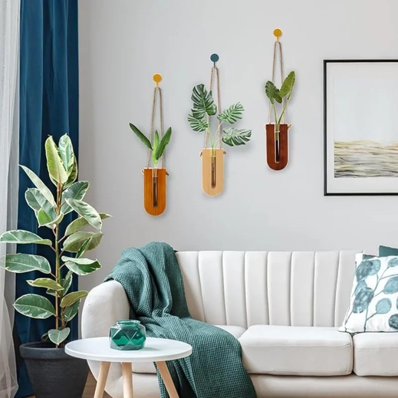 Wooden Hanging Planter 2