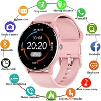 LIGE 2025 Smart watch Ladies Full touch Screen Sports Fitness watch IP67 waterproof Bluetooth For Android iOS Smart watch Female 1