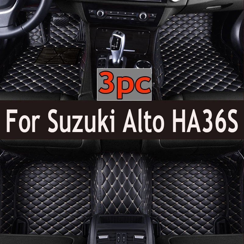 

Автомобильный напольный коврик для Suzuki Alto HA36S 2015-2021, коврик с защитой от грязи, кожаный коврик, коврики, автомобильный коврик, автомобильные аксессуары