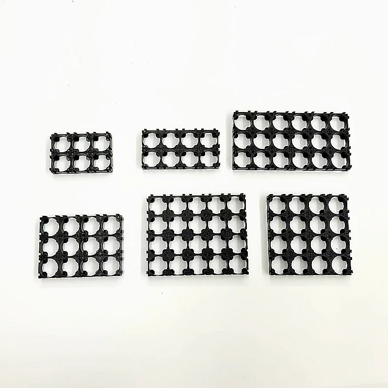 18650 Battery Holder 10/20/50/100PCS Safety Anti Vibration Holder Bracket Li-ion Cell Cylindrical Plastic Case