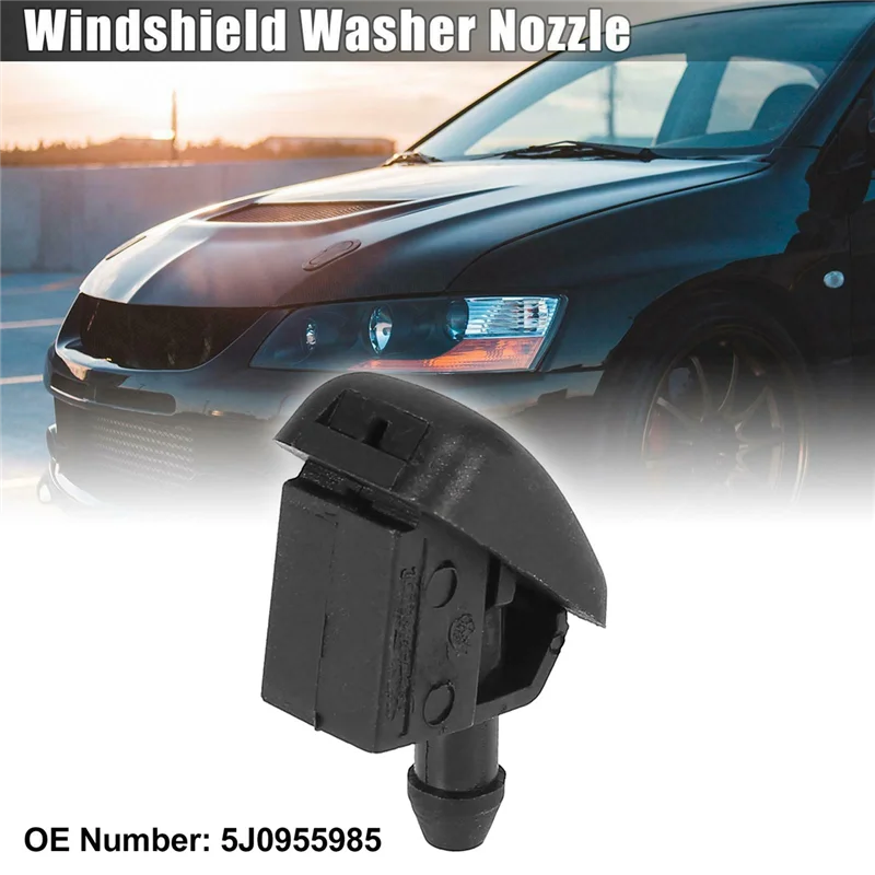 

Новая Форсунка омывателя лобового стекла Jet 5J0955985 для VW Polo 6N Skoda Fabia Octavia Roomster 1996-2015 без подогрева