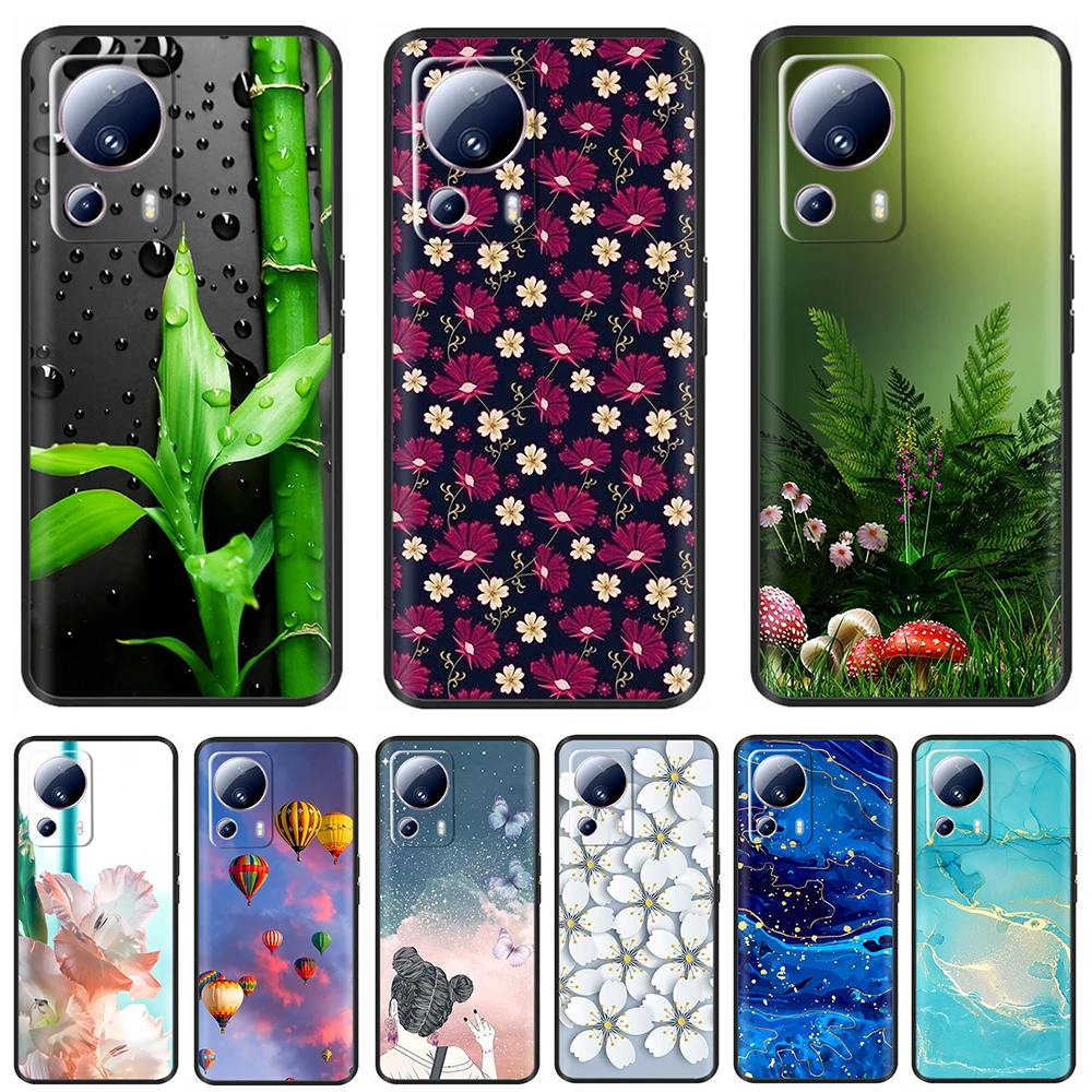 

For Xiaomi 13 Lite Case Silicone Fashion Back Cover Case For Xiaomi 13 mi13 Pro Protective Back Cover On Xiomi 13 Lite Cases