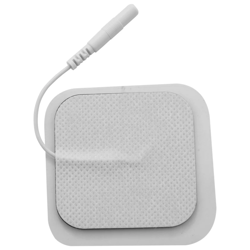 Elettrodi Da 60 Pezzi Per Macchina Per Terapia Digitale Tens Autoadesivi Riutilizzabili Con Spina Da 2Mm Per Tens 3000