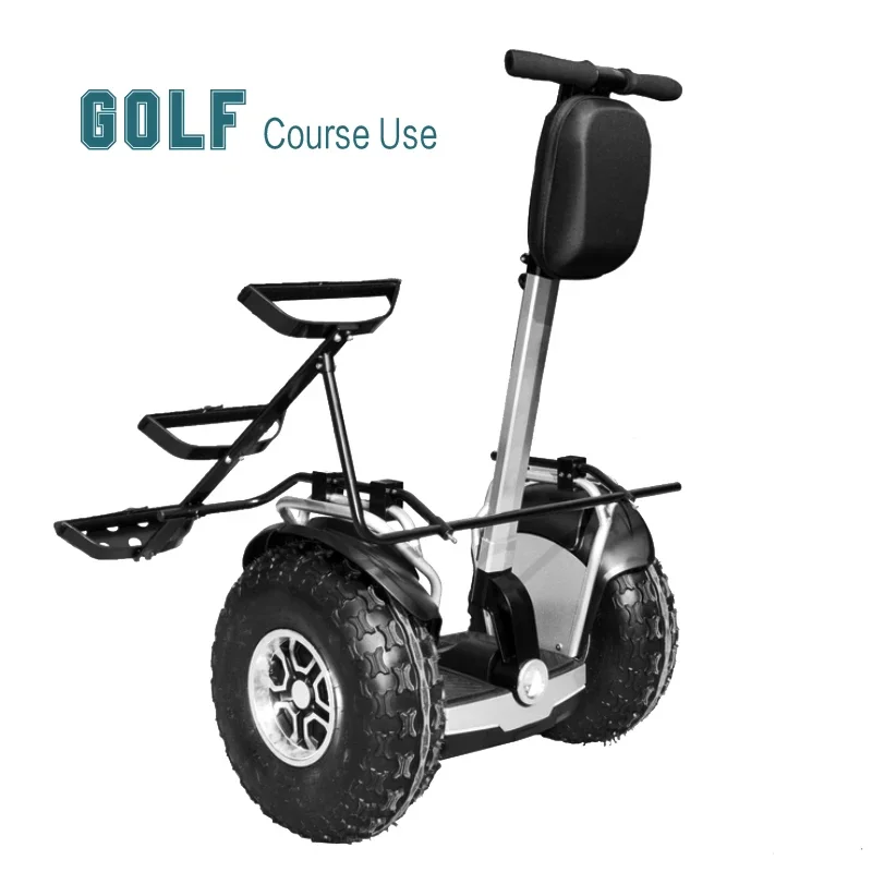 Smart Scooter Electric Chariot with Golf Bag Holder