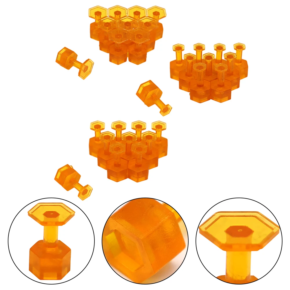 

10 Pcs Orange Nylon Glue Tabs Dent Removal Tools Auto-Paintless Dent Repair Maintenance Kits For Car Motorcycle Electric Vehicle