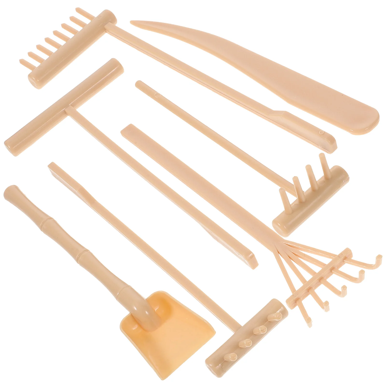 Brushes for Beach Sand Sandbox Small Rakes Toy Garden Meditation Zen Tool Child 4