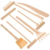 Brushes for Beach Sand Sandbox Small Rakes Toy Garden Meditation Zen Tool Child 4