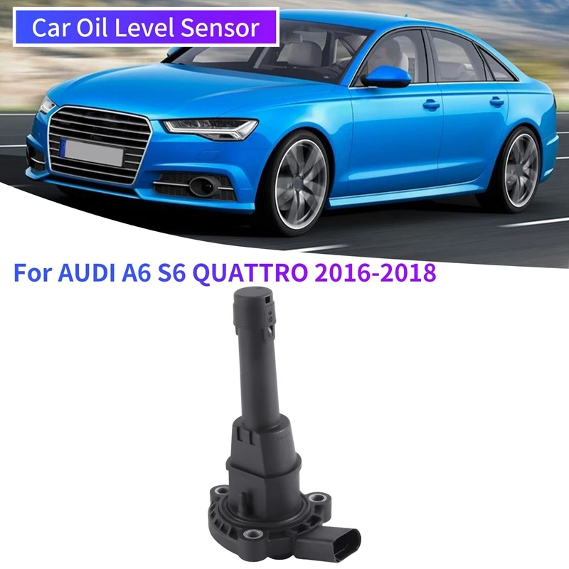 

Датчик уровня масла автомобильного турбодвигателя 079907660A Черный ABS для A6 S6 QUATTRO 2016-2018, 1 шт.