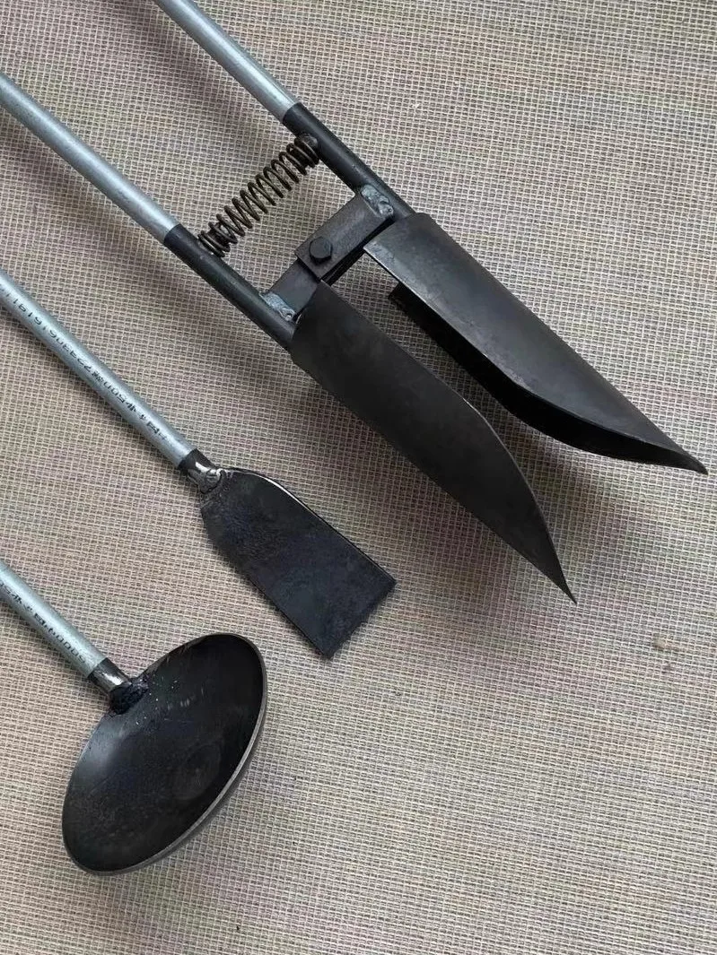 *Y  Manual excavator for digging holes in power poles, digging hard soil with shovel, manganese steel clip shovel for digging 4