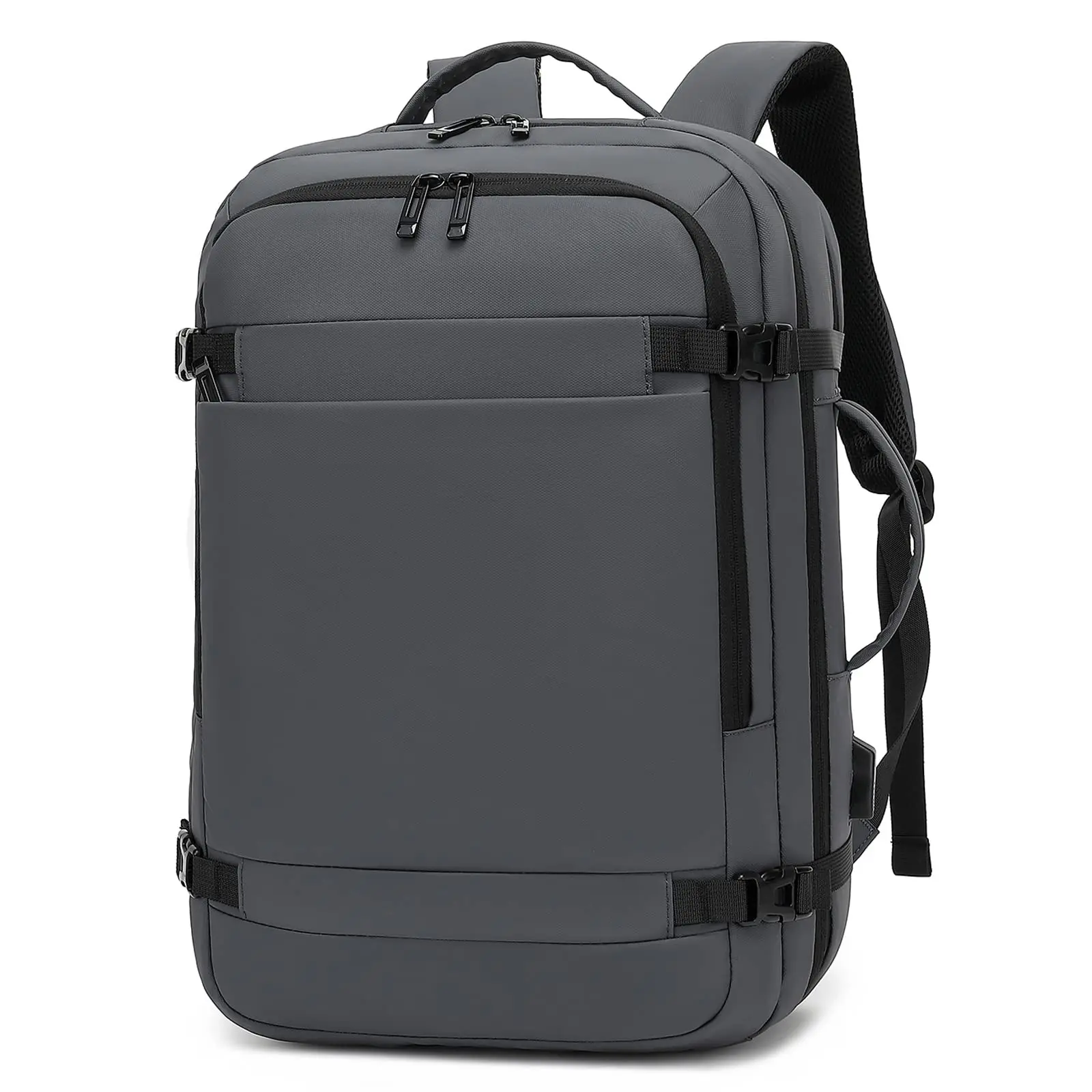 Travel Backpack,17″ Laptop Backpack Men Travel Carry on Business Backpack With USB Charging Port Waterproof Work/Weekender Backp