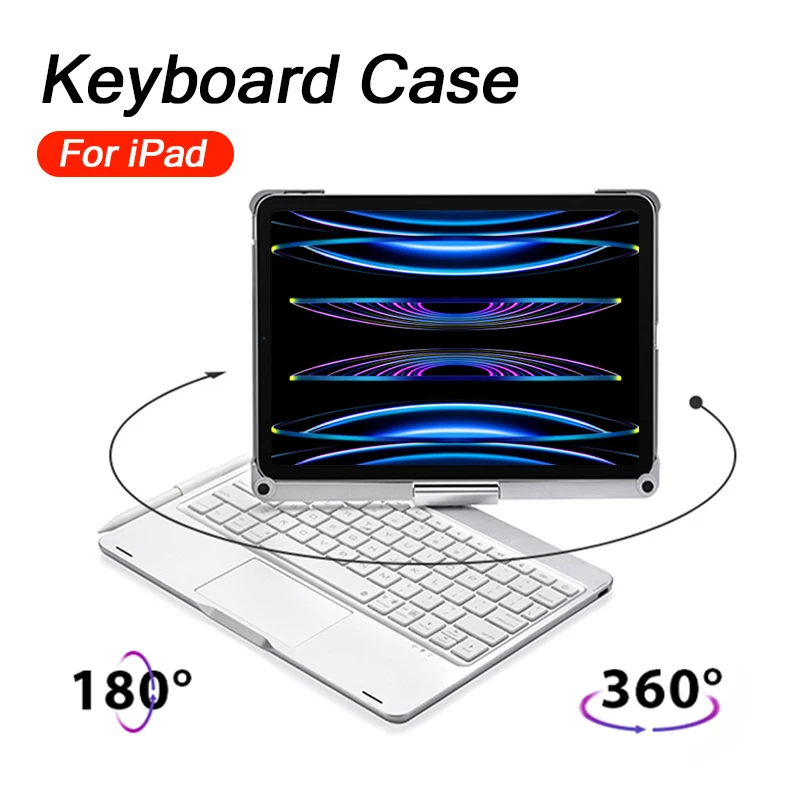 

Magic Keyboard Case For iPad Pro 11 6th 12 9 12.9 2022 10th Generation For iPad Air 4 5 10.9 7th 8th 9th Gen 10.2 Mini 6 Cover