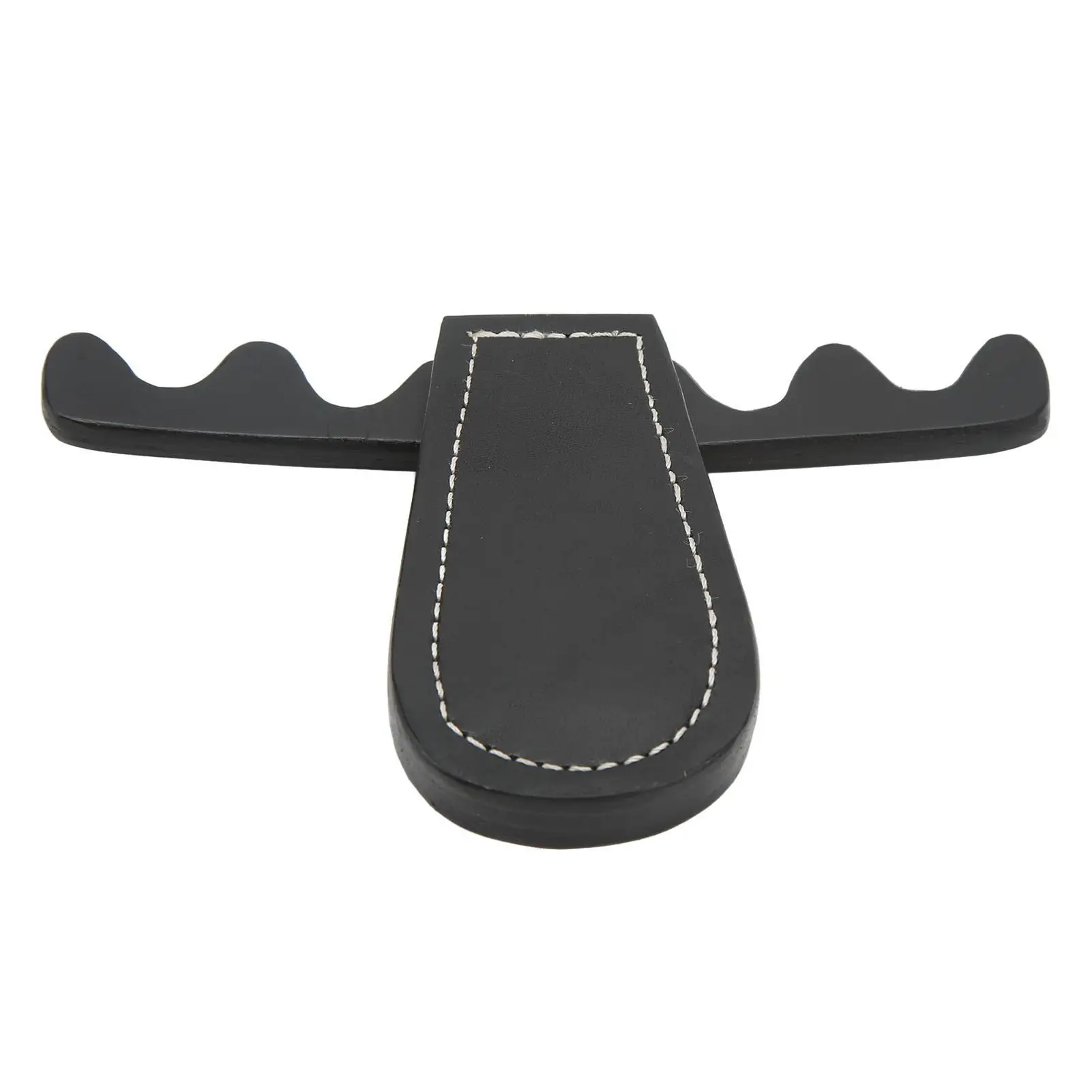 Portable Foldable for billiard Cue Rack-Leather Cue Holder for Pool Players
