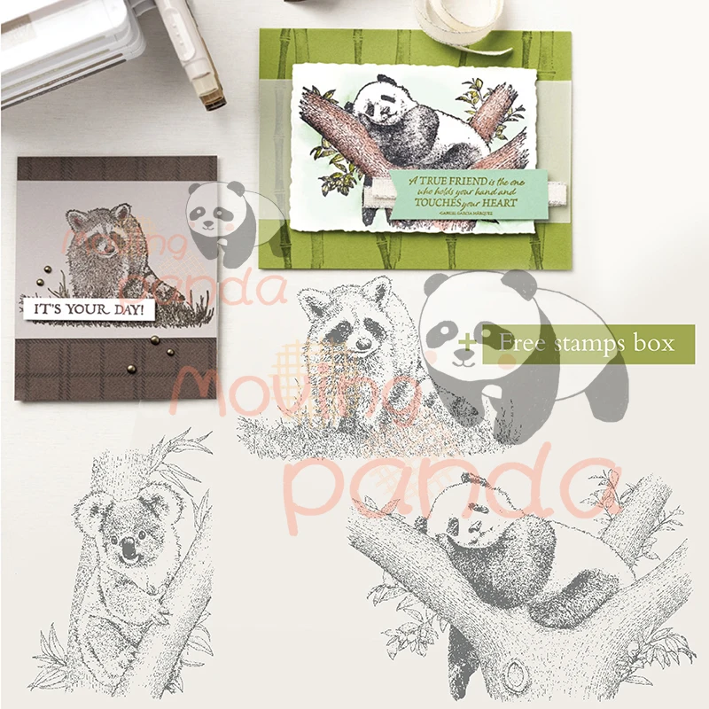 2022 New Arrival Animal Metal Cutting Die And Stamps For Diy Dies Scrapbooking Embossed Paper Card Making Album Craft Knife Dies cheap clear stamps for card making Scrapbooking & Stamps