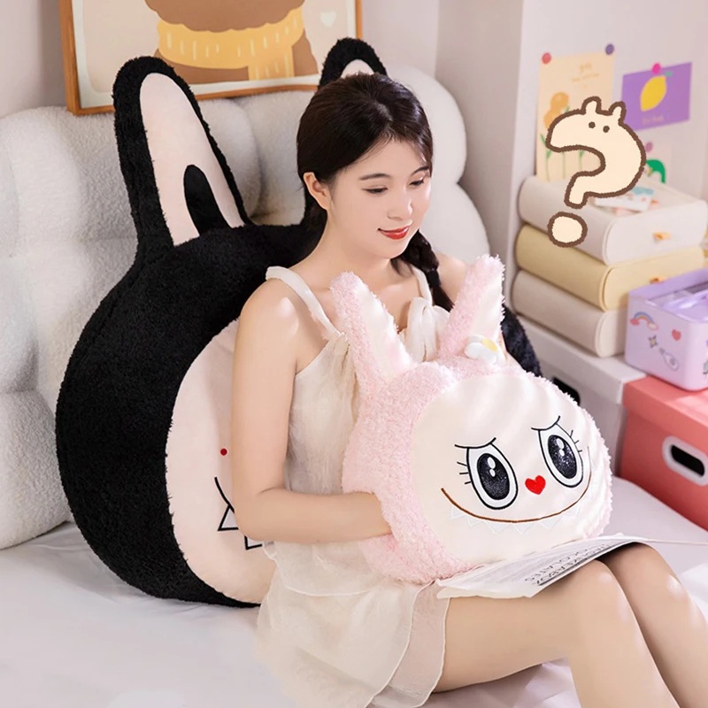 40-80cm Labubu Cushion Plush Bedhead Soft Cushion Sofa Pillow Home Decoration Girl Cushion Doll Kids Christmas Gifts 4