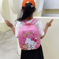 Disney Cartoon Spiderman Boys Children's Backpack Sofia School Bag  Cute Kitty Girl Baby Backpack Cartoon Egg Shell Bags 5