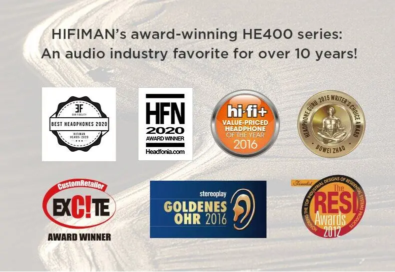 Original Hifiman HE400se Over Ear Planar Magnetic Headphones 25ohm Open-Back Design Orthodynamic Earphone 20Hz-20KHz NEO