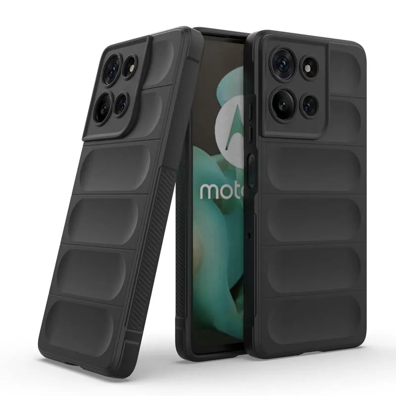 3D Phantom Shield Silicone Phone Case - Soft, Fleece-Like Feel with Shockproof Protection