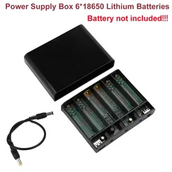 Compact Uninterruptible Power Supply with Built - in Adapter (Black Power Box)