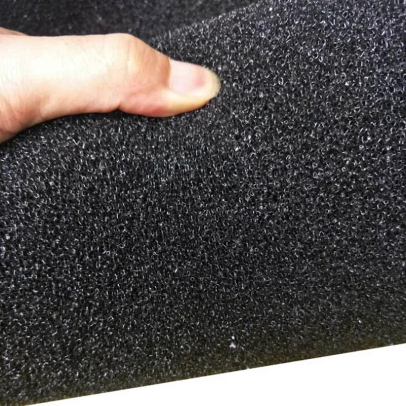 Schwarz, blau, gelb 50 cm x 50 cm x 2 cm Filterschaum Aquarium Aquarium Biochemischer Filterschwamm Pad Skimmer Schwamm Versorgungstank – Detail 7