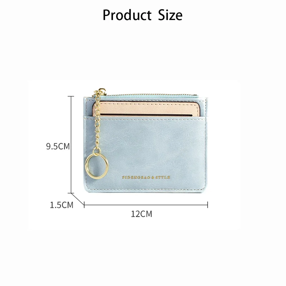 Dual-purpose Wallet Minimalist Detachable Coin Purse Portable Multifunctional Credit Card Bag Women Men