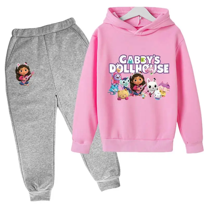 Anime Gabby et la maison magique Bébé Boîte Chat Boneca Sweat Enfants Fille  Garçon Casual Coton Imprimer Hoodies Toddlder Vêtements Gabbys Dollhouse  Costume de Cosplay - AliExpress