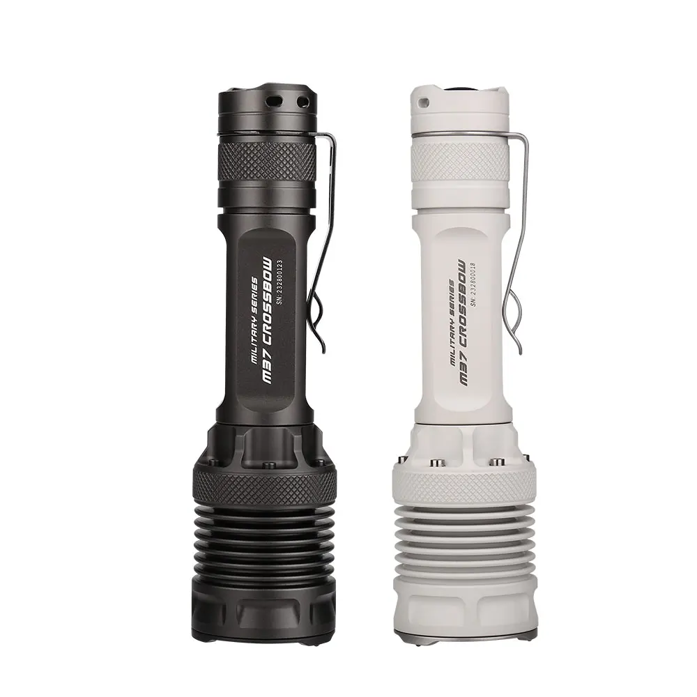 JETBeam M37 Crossbow 3000 Lumens Tactical Flashlight  EDC Torch