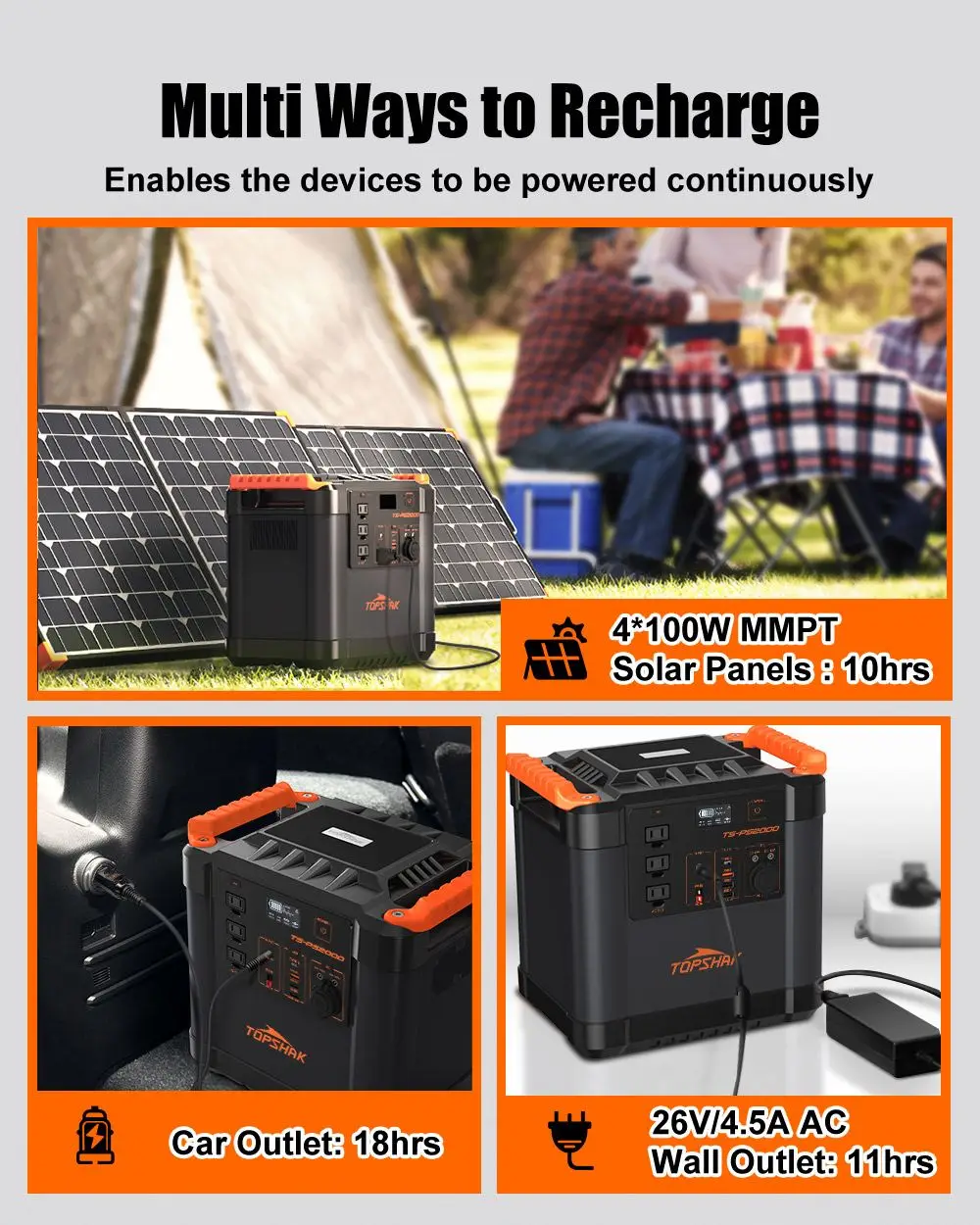 Générateur solaire Portable 600000mAh, 4000W, avec chargeur de batterie, alimentation en énergie extérieure pour Camping