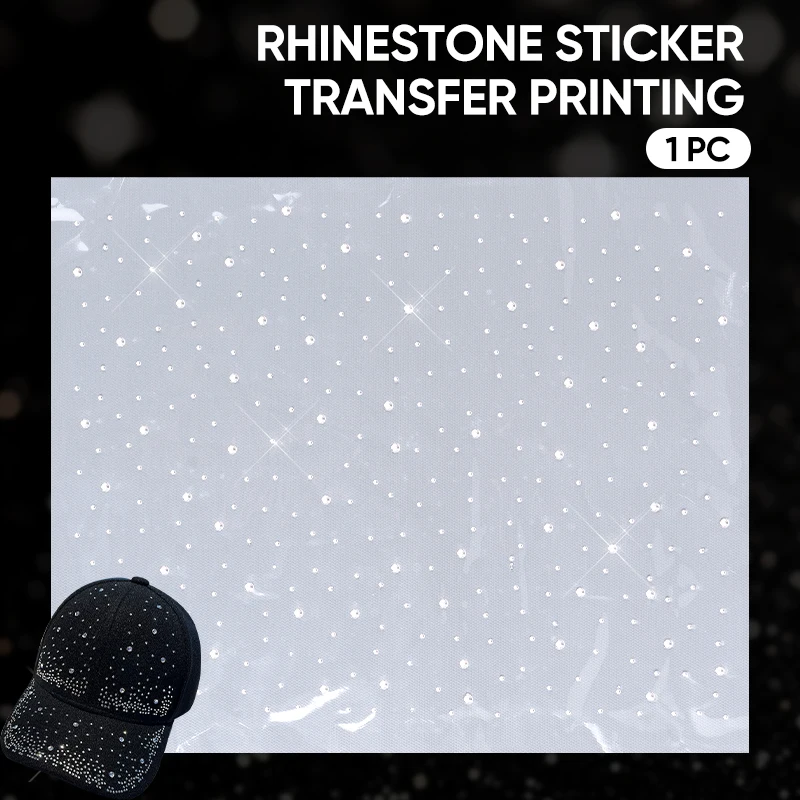 QIAO 1/2/4 Stück Glitzer-Hotfix-Strass-Aufkleber, einfach abziehbare Bügelbilder für DIY-Bastelarbeiten, Kleidungsverzierung – Detail 7