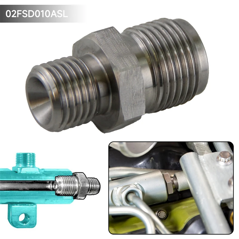 Prestazioni Portato Rail Lato Misura Per 04.5-10 Chevy Gmc Duramax Diesel 6.6L