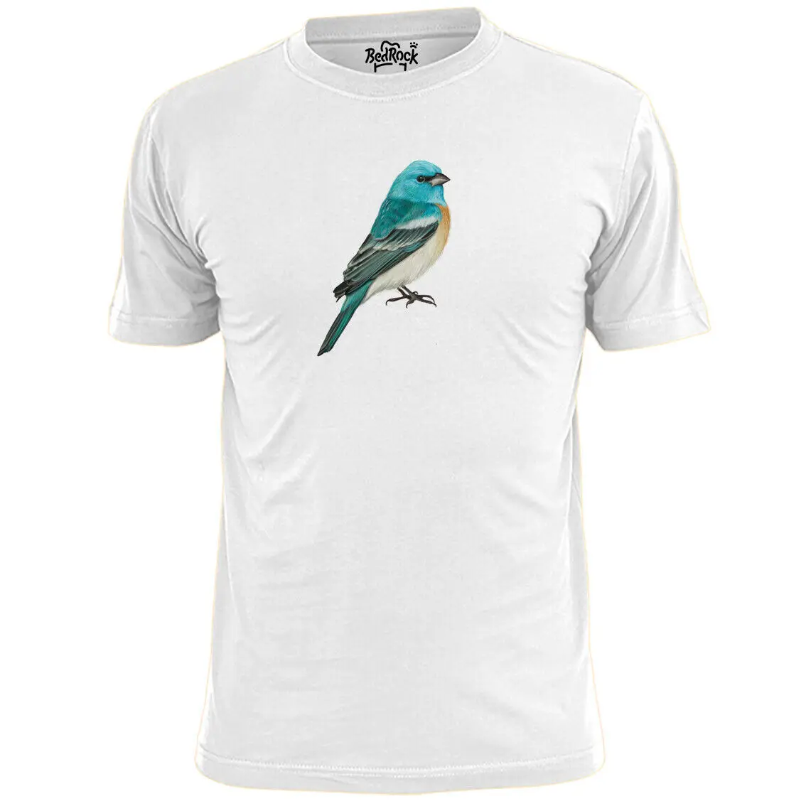 Maglietta Da Uomo Blue Cardinal Bird Wildlife Ornithology Twitcher
